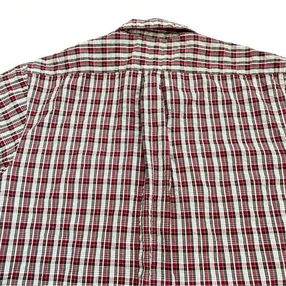 VTG Warner Brothers Tasmanian Devil seersucker short sleeve shirt XL - Picture 7 of 12